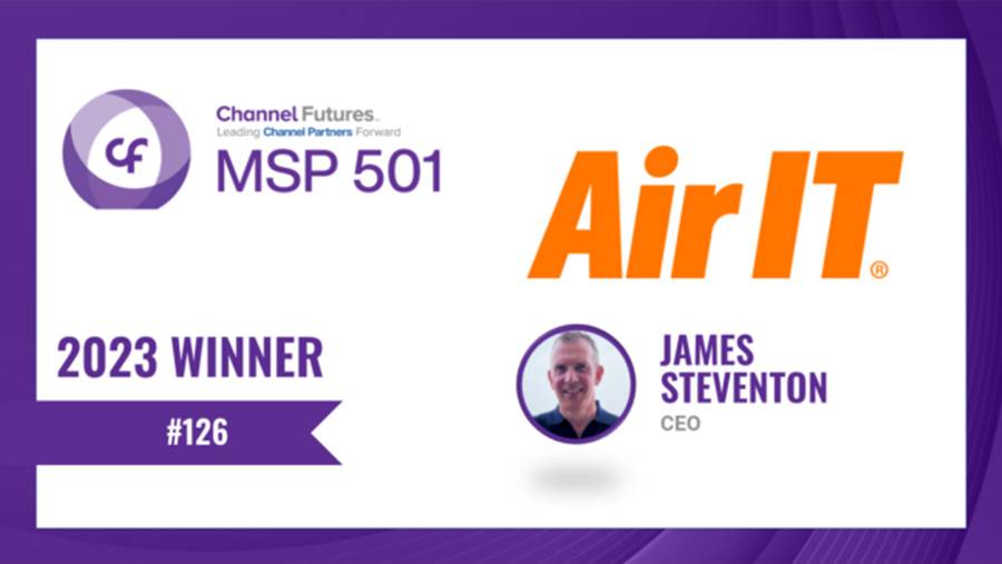 Air IT ranks once again on Channel Futures' MSP 501 list Air IT