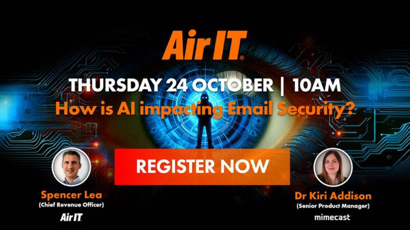 How is AI impacting email security? Webinar