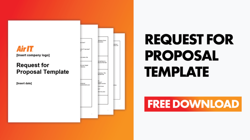 Download Request For Proposal Template